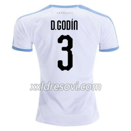 Urugvaj Diego Godin 3 Drugi Nogometni Dres 2019 Copa América